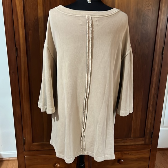Free People Beach Oversized Sweatshirt Tunic - Picture 5 of 6